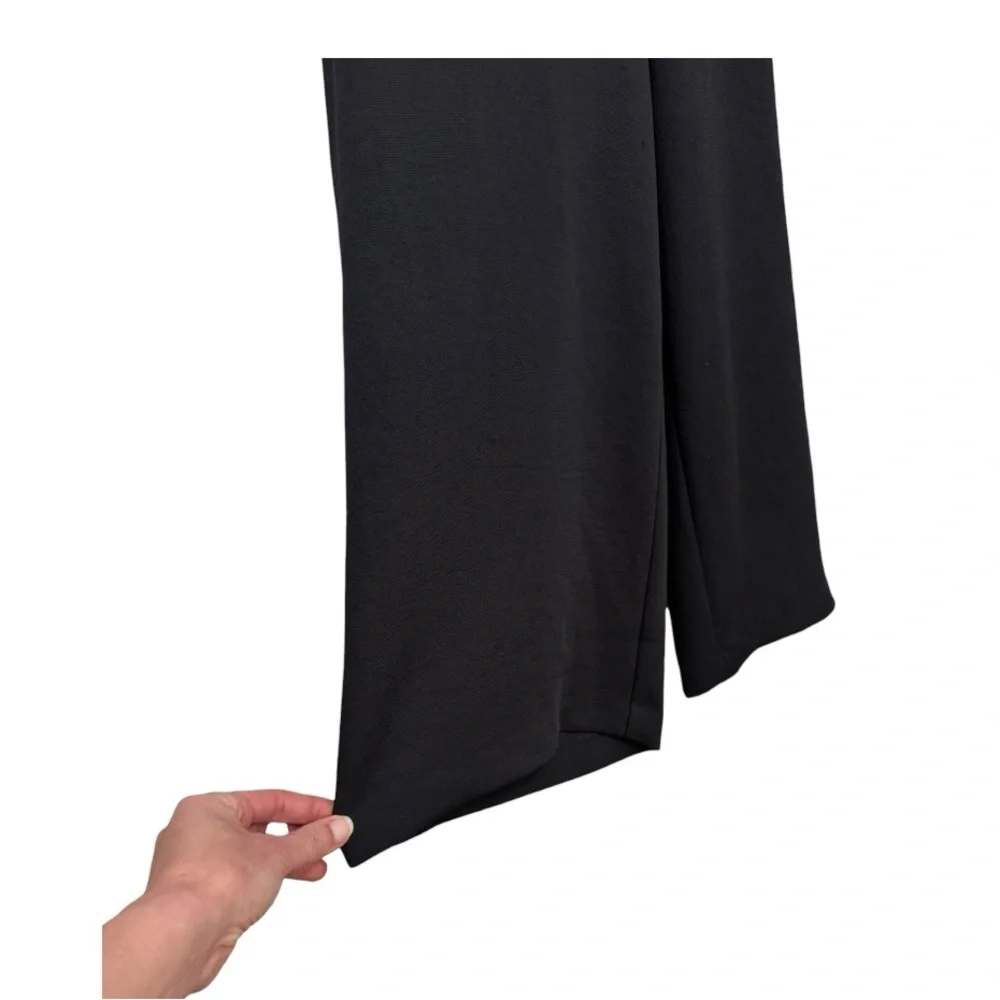 ARITZIA | Wilfred Écoulement Tie Back Sleeveless Jumpsuit in Black, Size 2 - Picture 9 of 15